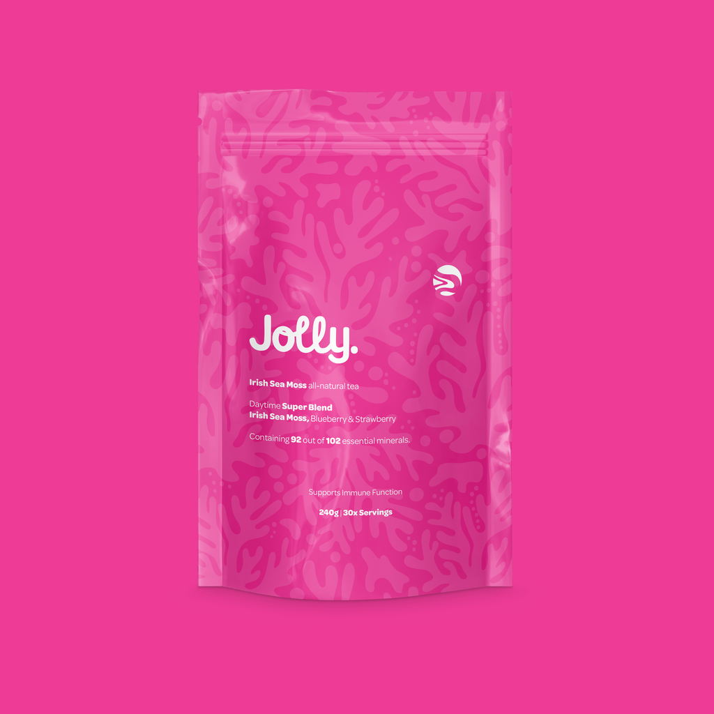 Jolly Irish Sea Moss, Blueberry & Strawberry