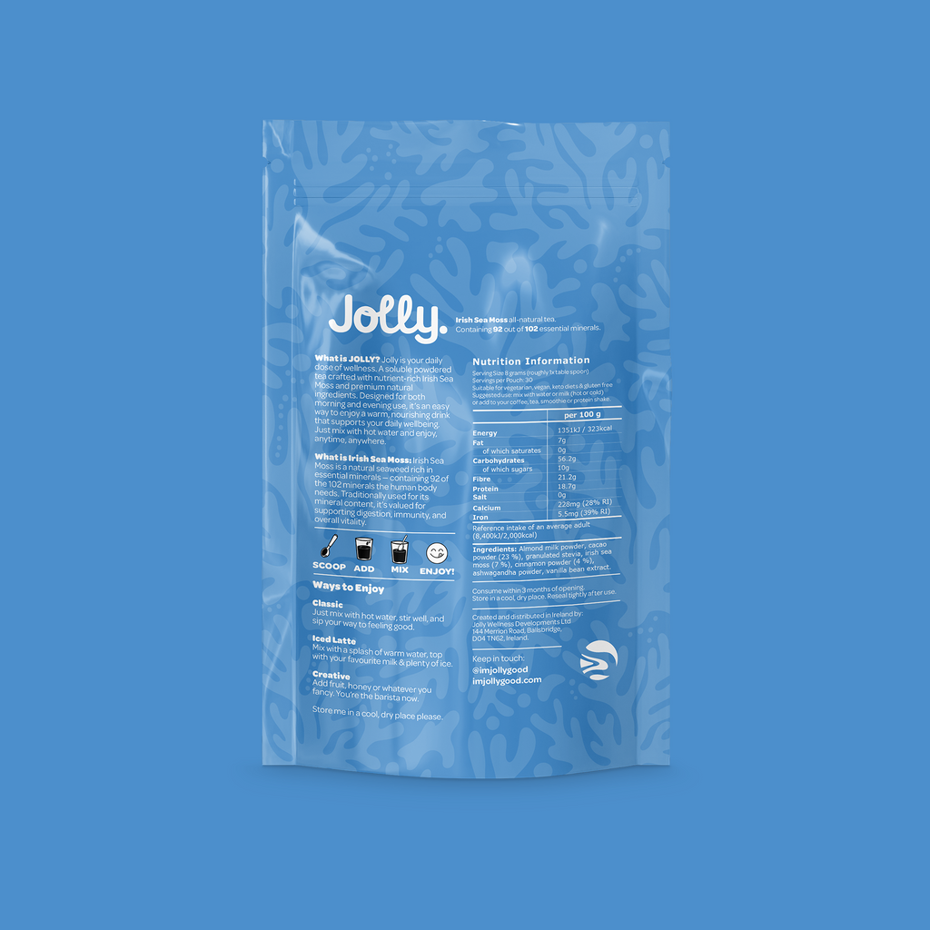Jolly Irish Sea Moss, Cacao & Cinnamon